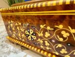 Wooden Box With Lid - Handmade Thuya Keepsake Box