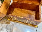 Wooden Box With Lid - Handmade Thuya Keepsake Box