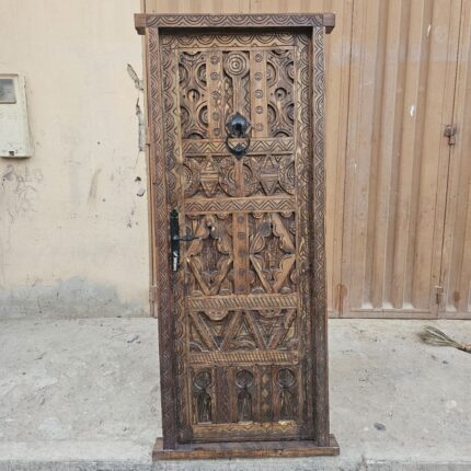 wooden front door
