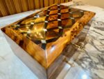 Wooden Jewelry Box – Handmade Thuya Wood Lockable Jewelry Organizer - Image 2