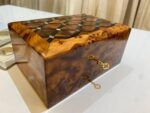 Wooden Jewelry Box Organizer – Handmade Lockable Box