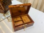 Wooden Jewelry Box Organizer – Handmade Lockable Box