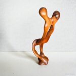 Wood Carving - Handmade Rustic Abstract Thuya Wood Decor