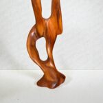 Wood Carving - Handmade Rustic Abstract Thuya Wood Decor