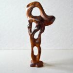 Wood Sculpture - Handmade Abstract Thuya Wood Decor (Copy)
