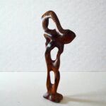 Wood Sculpture - Handmade Abstract Thuya Wood Decor (Copy)