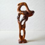 Wood Sculpture - Handmade Abstract Thuya Wood Decor (Copy)