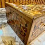 Men’s Jewelry Box - Handmade Thuya Wood Organizer With Lock
