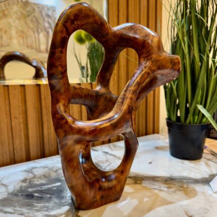 Abstract Wooden Sculpture