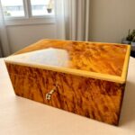 burl wood jewelry box