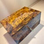 Personalized Wooden Jewelry Box - Thuya Wood Keepsake Box