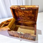 Personalized Wooden Jewelry Box - Thuya Wood Keepsake Box