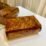Large Wooden Jewelry Box handmade from Moroccan Thuya wood