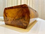 Large Wooden Jewelry Box – Handmade Thuya Wood Lockable Keepsake Box