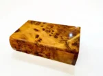 Large Thuya Wood Box - Handmade Thuya Wood Storage Box