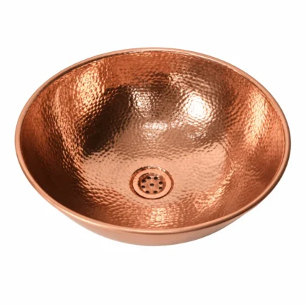 Copper vessel sink