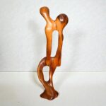 Moroccan Thuya sculpture showing rich natural wood grain