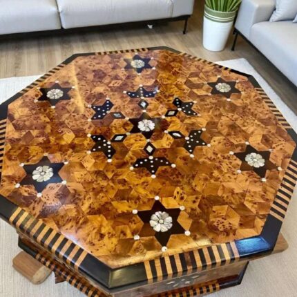 wood coffee table