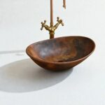 copper vessel sink