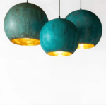 copper pendant light