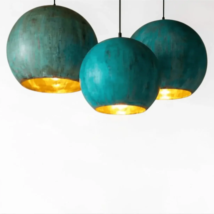 copper pendant light