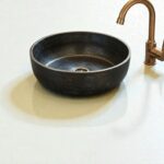 copper bathroom sink