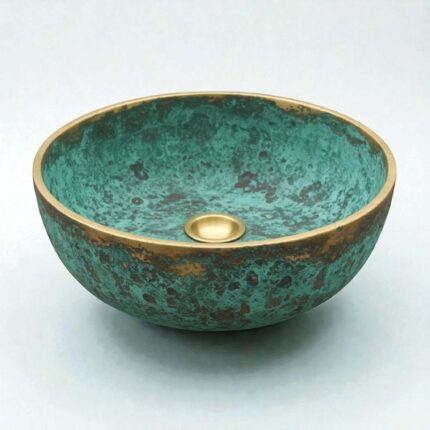 copper vessel sink