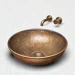 handmade copper kitchen sink